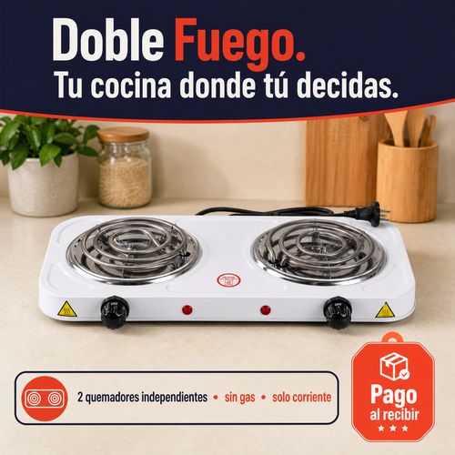Estufa Electrica 2 Puestos — vista 1
